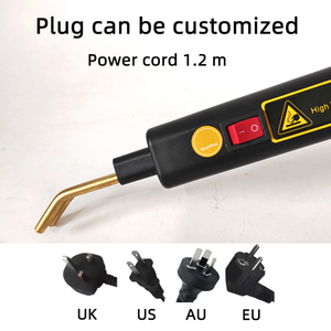 Nhựa hàn ngọn đuốc xe Bumper công cụ nóng chảy Hàn móng tay sửa chữa súng tạo tác sửa chữa lỗ nhựa - Product Image 6