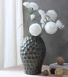 Nuevo jarrón de aluminio antiguo verde estilo de granja florero de Metal rústico cubo jarrón maceta cubo contenedor boda hogar jardinería - Product Image 2