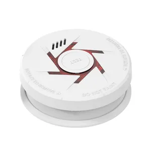 Rushed 1year Standalone Smoke Detector Double A Smoke Only Standalone Photoelectric Smoke Detector