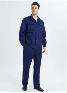 Traje dividido de tela Faraday, ropa de protección contra radiación electromagnética para trabajadores de sala de monitoreo, técnica tejida de fibra metálica - Product Image 5