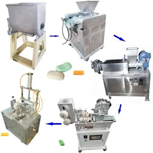 Small Soap Plodder Extruder Soap Triple Miller Grinder Machine Soap Making Machine