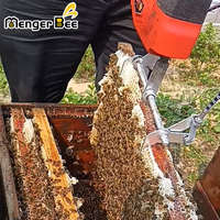 Nouvelle machine à secouer les cadres de ruche électrique portable Menger Bee, batterie au lithium rechargeable 20V, acier inoxydable, pour cadres de ruche domestique