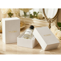 Atomiseur de parfum en verre rechargeable avec bouchon à vis, flacon de voyage