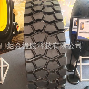 Neumático OTR para Cargadora 315/80R22.5 con Patrón de Bloques, Neumático Todoterreno Resistente al Desgaste, Directo de Fábrica, en Stock - Product Image 3