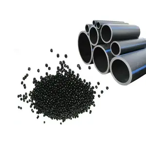 Rouleau de granulés en plastique PE HDPE, hd bleu noir, couvre-chef de couleur pour le plastique