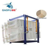 Écran oscillant carré Gaofu, classificateur de sable haute capacité pour sable de quartz, sable manufacturé, mortier sec