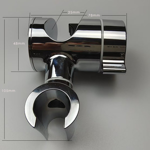 Supporto per staffa <span class=keywords><strong>doccia</strong></span> portatile cromata 2025 regolabile senza soffioni per <span class=keywords><strong>doccia</strong></span> Slide Bar per applicazioni da bagno - Product Image 3