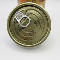 Boîte en fer blanc pour fruits de mer, sardines, snacks, bonbons, avec impression personnalisée, contenant pour pâte de tomate et caviar, avec ouverture facile