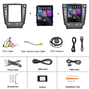 Autoradio Android Podofo 9,7 pouces pour Lexus IS250 2006-2012, Carplay, Android Auto, HIFI, WIFI, GPS, électronique automobile - Product Image 6