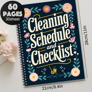 Agenda quotidien personnalisé pour TDAH, vente en gros, spirale A5, design floral coloré, liste de tâches quotidiennes, organiseur, coffret cadeau - Product Image 5