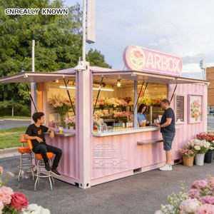 ระบบรถเข็นครัวเคลื่อนที่แบบโมดูลาร์สำหรับร้านอาหารเคลื่อนที่ คาเฟ่ริมทาง และบาร์คอนเทนเนอร์ - Product Image 4