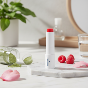 Glutanex <b>Lip</b> Glow Balm Scarlet collagen boost concentrated tone correcting soothing moisturizing natural antioxidant refreshing - Product Image 3