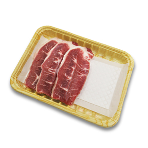 Wholesale Frozen Chicken Beef Meat <b>Plastic</b> <b>Tray</b> with Absorbent <b>Tray</b> Pad Soaker Pad Supermarket - Product Image 2