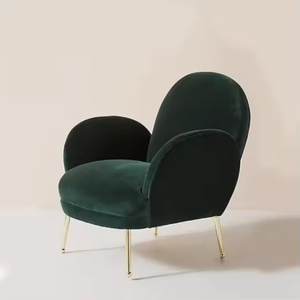 Elegante <span class=keywords><strong>Sedia</strong></span> da Pranzo Pieghevole in Velluto <span class=keywords><strong>Verde</strong></span> con Seduta Confortevole per Sala da Pranzo e Ufficio Domestico - Product Image 4