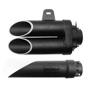 <span class=keywords><strong>Tubo</strong></span> <span class=keywords><strong>de</strong></span> <span class=keywords><strong>escape</strong></span> <span class=keywords><strong>Doble</strong></span> modificado Universal para motocicleta profesional, 38/51mm, para R1 R3 R6 Z800 - Product Image 2
