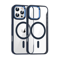 Housse anti-chute à coussin d'air invisible pour iPhone 16 couverture de téléphone portable magnétique à haute transparence pour iPhone 16 Pro Max Plus