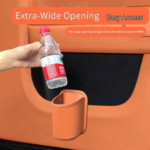 Caja <span class=keywords><strong>de</strong></span> Almacenamiento Lateral para Puerta <span class=keywords><strong>de</strong></span> Coche, Organizador <span class=keywords><strong>de</strong></span> Vehículo, Portavasos, Contenedor <span class=keywords><strong>de</strong></span> <span class=keywords><strong>Basura</strong></span> para Coche y Soporte para <span class=keywords><strong>Teléfono</strong></span> Móvil, Ajuste Universal - Product Image 5