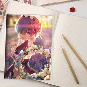 สมุดบันทึกขนาด 13*18 ซม. ลายเรซีโร่ รีเซทชีวิตในต่างโลก รีม ราม สมุดโน้ตแบบมีเส้นสำหรับเขียน เครื่องเขียนอนิเมะ สำหรับโรงเรียน - Product Image 3