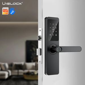 กุญแจล็อคประตูอัจฉริยะ Tuya/TTlock F1-<span class=keywords><strong>1</strong></span> แบบไร้กุญแจ สแกนลายนิ้วมือ สำหรับ<span class=keywords><strong>ป</strong></span>ระตูไม้และอลูมิเนียม ระดับ C เชื่อมต่อ Wi-Fi/ระบบเครือข่าย - Product Image 1