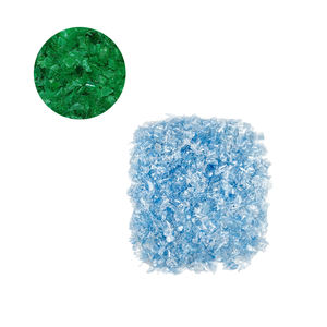 Resina de PET Reciclada en Láminas, Limpia y Clasificada por Color, Transparente, Azul, Verde, Blanco, Especificaciones Personalizables, Ecológica - Product Image 1