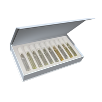 Boîte d'emballage en gros pour petits échantillons de parfum pour flacons de 1/1,5/2 ml