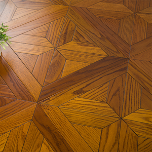 Parquet en bois d'orme multicouche T&G de qualité ABCD, 18 mm, 12 mm, résistant aux taches, écologique, silencieux, avec finition laquée UV, pour hall - Product Image 1