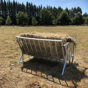 Auge épaisse en <span class=keywords><strong>acier</strong></span> galvanisé d'élevage pour bétail truie porcelet <span class=keywords><strong>vache</strong></span> mouton cheval mangeoire - Product Image 1