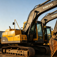 Excavadora Usada Volvo EC300DL de 30 Toneladas, Excavadora de Orugas con Cucharón de 1.4m, Excavadora de Orugas VOLVO Ec300 de Servicio Pesado para Minería y Trabajos de Tierra