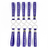 Porte-clés en silicone personnalisé avec logo sérigraphié, bracelet en caoutchouc, organisateur de clés pour la gym, la voiture et la maison