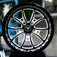 Jantes Beadlock 5 branches de 15, 16, 17, 18, 19 pouces, 5x120, finition polie usinée, pour BMW M3 M4 G80 G82 F80