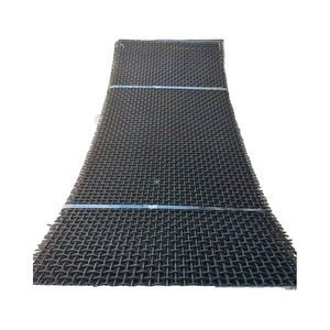 Verschleiß festes 45 # 65Mn Mangan stahl Erz Sieb Mesh Mine Vibrations sieb Mesh Screen - Product Image 6