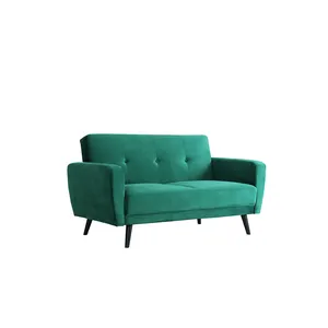 günstiges 1-sitzer-sofa bett grünes samt-sofa schlafsofa im verkauf