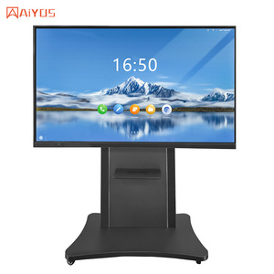 Thiết kế mới 65/75/85 inch bảng tương tác với tầng thường vụ bánh xe kỹ thuật số bảng thông minh cho các trường học lớp học - Product Image 5