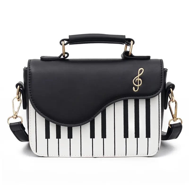 Piano Luxe Designer Schoudertas Trendy Fahion Handtassen Vrouwen Crossbody Tassen Dames Vierkante Top-Handvat Sling Schoudertas