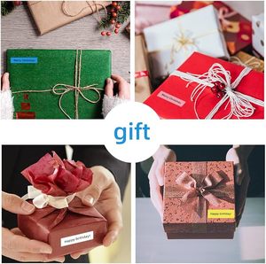 Rubans d'étiquettes compatibles LetraTag pour l'imprimante d'étiquettes thermique Phomemo P12, rubans d'étiquettes en plastique, papier, tissu, blancs - Product Image 3