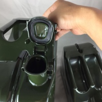 Bidón de Combustible de 20 Litros, Bidón de Gasolina Metálico de 10 Galones, Bidón Rotopax de 20 Litros, Bidones para Almacenamiento de Agua al Aire Libre