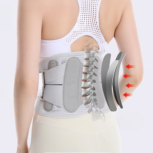 RUNYI cura della <span class=keywords><strong>salute</strong></span> cinghie regolabili traspirante sport fascia da lavoro medico sollievo dal dolore della parte bassa della schiena tutore lombare per adulti - Product Image 4