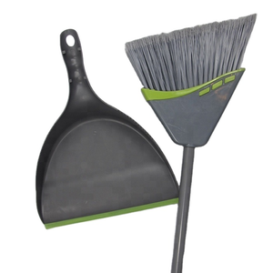 طقم مكنسة وجاروف جديد ذاتي التنظيف مع أسنان للجراف للاستخدام الداخلي والخارجي - Product Image 2