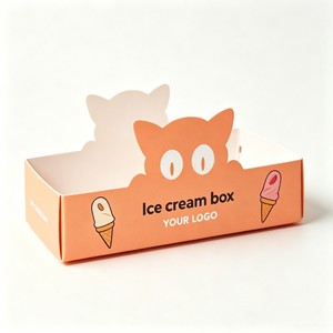 Boîte personnalisée pour glaces <span class=keywords><strong>à</strong></span> emporter, plateau pour bâtonnets <span class=keywords><strong>de</strong></span> glace, support pour bâtonnets <span class=keywords><strong>de</strong></span> chocolat, plateau pour gâteaux et friandises - Product Image 4