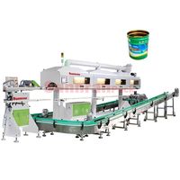 Máquina de fabricación de cubos de metal Línea de producción de cubos de tambor de acero