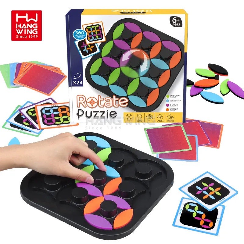 Giocattoli per bambini con Puzzle di pensiero logico Puzzle di formazione tridimensionale colorato Puzzle per bambini