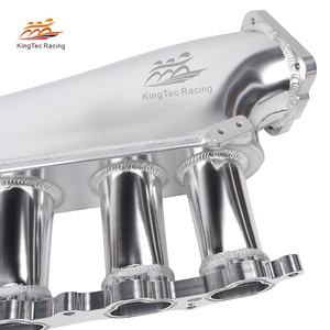 ท่อร่วมไอดี 1JZ สีเงิน อัพเกรดสมรรถนะ 1jz-gte 2.5L สำหรับเครื่องยนต์โตโยต้า ซูปรา แชสเซอร์ เทอร์โบ - Product Image 3