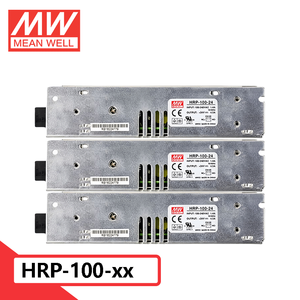 แหล่งจ่ายไฟสวิตชิ่ง Mean Well <span class=keywords><strong>HRP</strong></span>-100 ซีรีส์ 100W รุ่นดั้งเดิม แรงดันไฟฟ้าขาออกเดี่ยว 3.3V/5V/7.5V/12V/15V/24V/36V/48V - Product Image 1