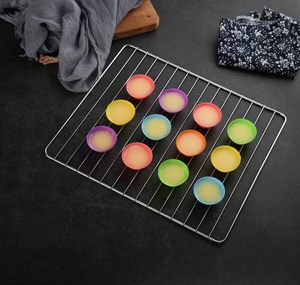 Food Grade Reusable Nonstick Mini Round Pastry Muffin <b>Silicone</b> Cupcake Liners Cake <b>Baking</b> Molds - Product Image 3