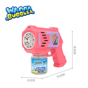 OEM bán buôn unisex ngoài trời trẻ em Đồ chơi tự động điện ánh sáng-up PP nhựa Súng bong bóng thổi bong bóng và đèn lên - Product Image 5