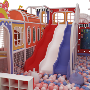 Ensemble de jeux multifonctionnel haut de gamme pour enfants : trampoline, toboggan et équipement de jeu d'intérieur, vente en gros - Product Image 3