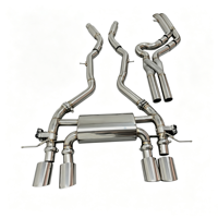 Système d'échappement Catback Valvetronic pour BMW G81 G80 M3, G87 M2, G82 M4 S58 3.0T, tuyau intermédiaire en Z à longueur égale personnalisé, SS304