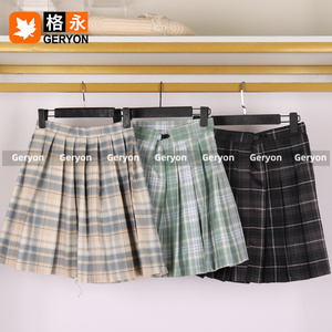 Faldas de algodón vintage usadas mixtas Geryon, pacas de 45kg y 50kg, limpias, 90-98% nuevas, estilo de moda, faldas cortas JK de verano para mujer, exportación a granel - Product Image 3