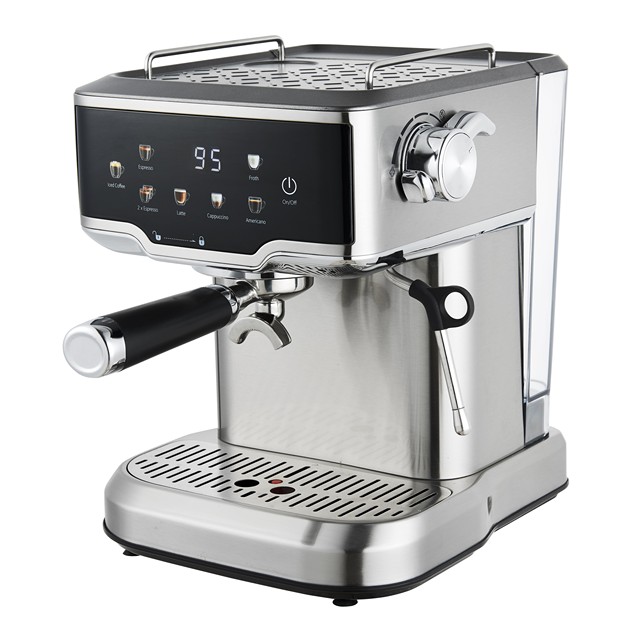 1350w Instant Professional-Grade Espresso Coffee Machine with Steam Wand Versatile for Home Office Maker Cafe Use