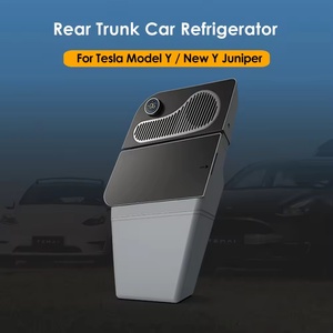 Nuevo Refrigerador Portátil Compacto Termoeléctrico para Vehículo, Mini Nevera para Auto Tesla Modelo Y, Capacidad de 16L, Pantalla Digital, para Exteriores - Product Image 3